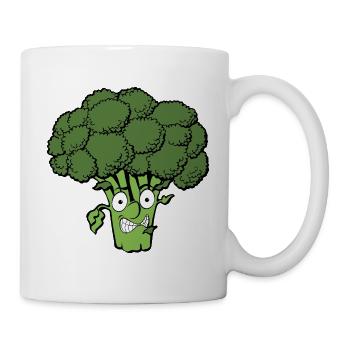 Brocoli légumes cadeau jardin alimentaire - Mug blanc - blanc - Droite
