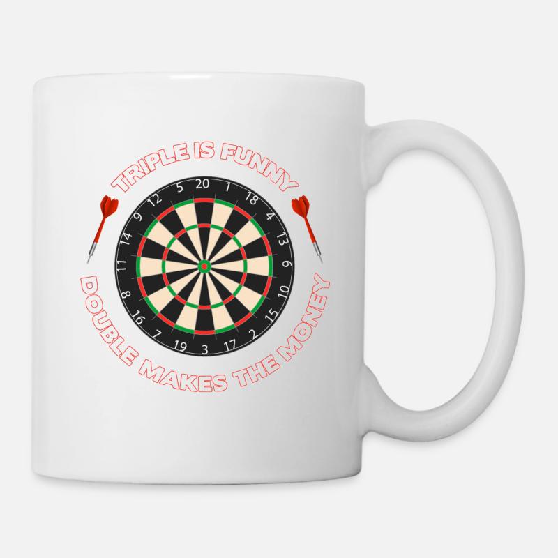 Darts saying - Mug - white