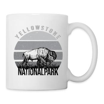 Yellowstone National Park - Mug - white - Right