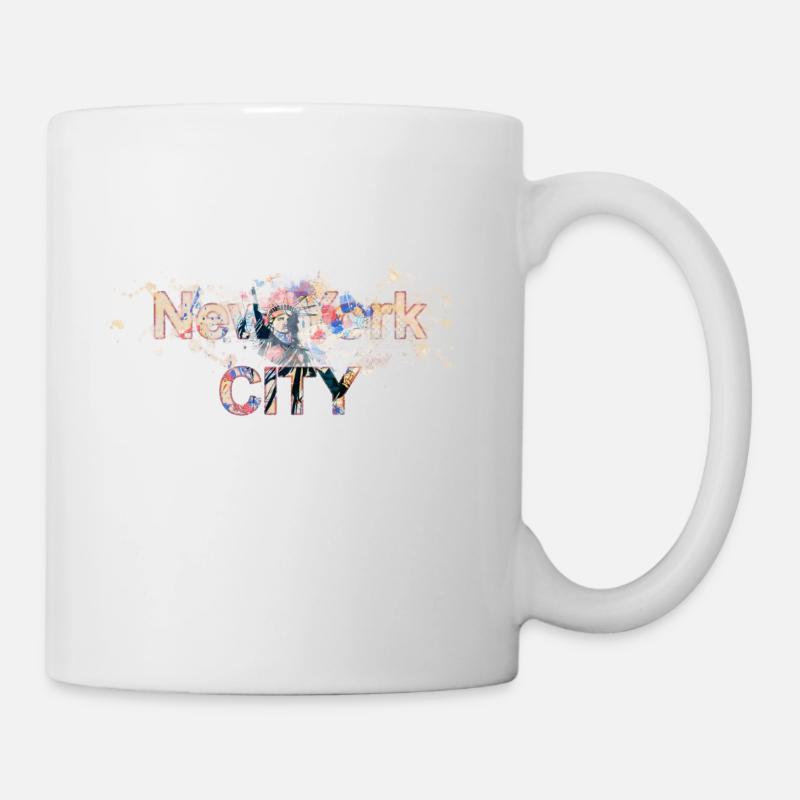 La ville de New York - Mug blanc - blanc