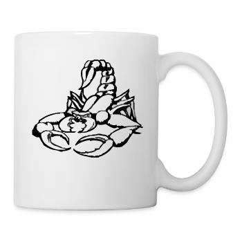 SCORPION - Mug blanc - blanc - Droite