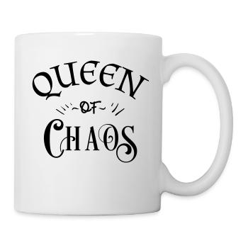 "Queen of Chaos" - customizable! - Mug - white - Right