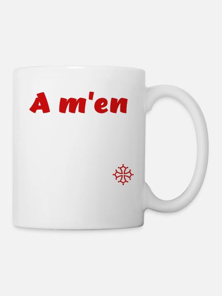 A m'en donné - Mug blanc - blanc