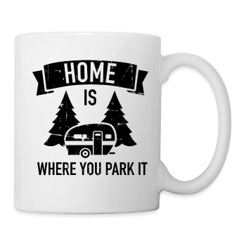 Caravane - Mug blanc - blanc - Droite