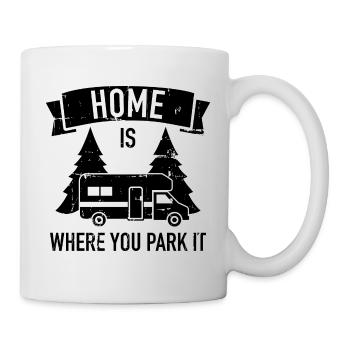 Campeur - Mug blanc - blanc - Droite