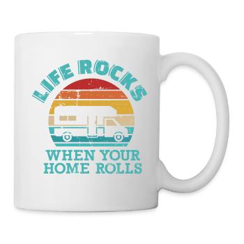 Campeur - Mug blanc - blanc - Droite