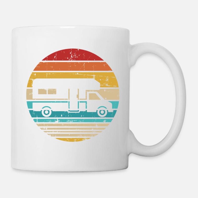 Campeur - Mug blanc - blanc