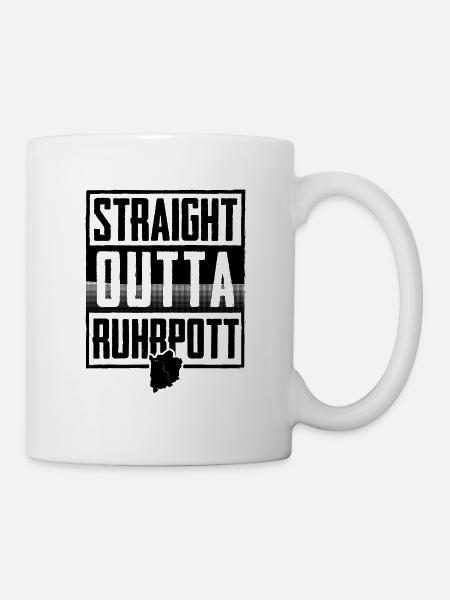 Ruhrpott | NRW Nordrhein Westfalen Pott Geschenke - Tasse - Weiß