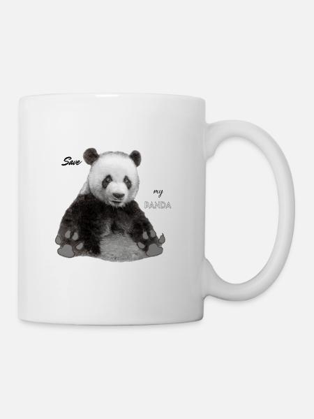 panda - Mug - white