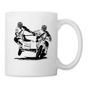 Sidecarcross - Sidecar Moto Cross - Mug - white - Right