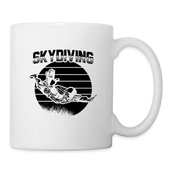 Skydive | Indoor skydiving skydiver sport gift - Mug - white - Right