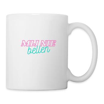 Ruf mich nicht an! - Tasse - Weiß - Rechts