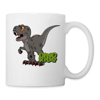 T-Rex Baby - Tasse - Weiß - Rechts