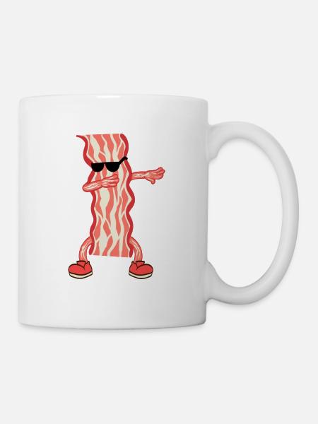 Cuando Bacon Is Love, Bacon Is Life Diseño de - Kop/krus - hvid