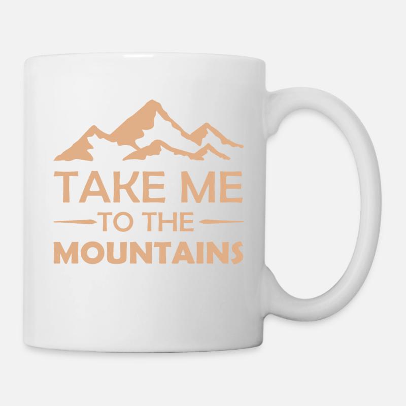 Emmenez-moi à la montagne - Mountains - Mug blanc - blanc