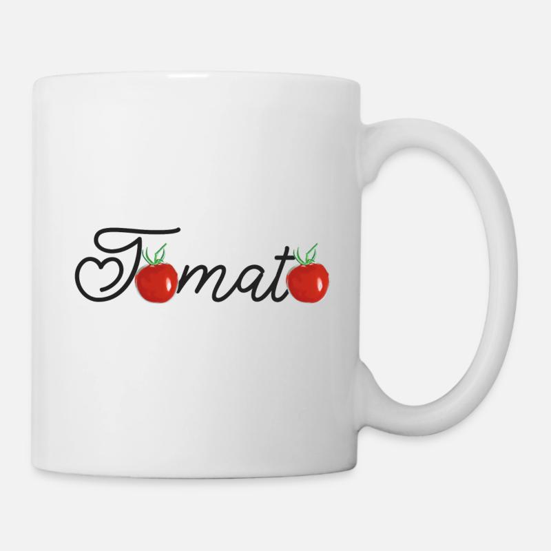 Tomato - Tomate - Tasse - Weiß