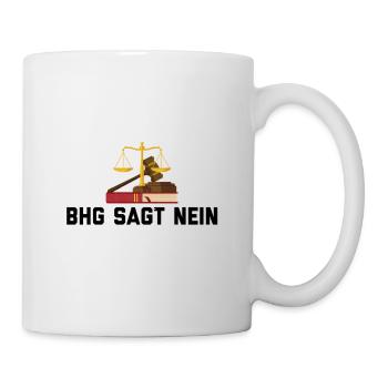Anwalt BHG | Jura Juristen Anwälte Beruf Geschenke - Tasse - Weiß - Rechts