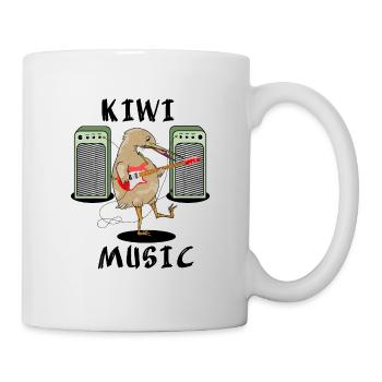 Kiwi Music - Tasse - Weiß - Rechts