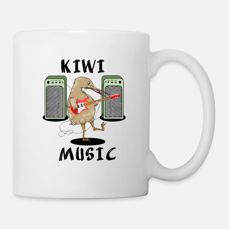 Kiwi Music - Tasse - Weiß