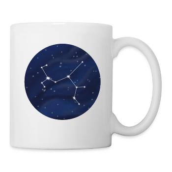 Sternbild Schütze Sternzeichen - Tasse - Weiß - Rechts
