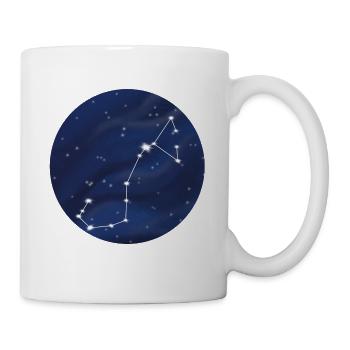 Sternbild Sternzeichen Skorpion - Tasse - Weiß - Rechts