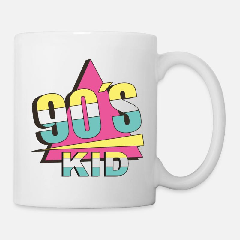 90s KID - Mug - white