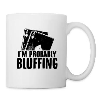 Poker | Playing Cards Ace Poker Cards Gifts - Mug - white - Right