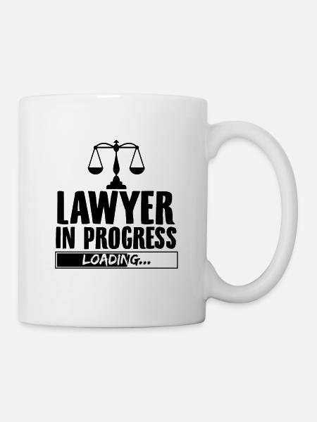 Profession d'avocat | Idée cadeau avocats juristes droit - Mug blanc - blanc