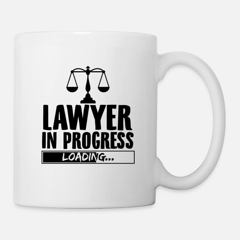 Profession d'avocat | Idée cadeau avocats juristes droit - Mug blanc - blanc
