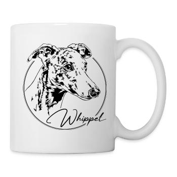 WHIPPET Greyhound Greyhounds Canine Dog Wilsigns - Mug - white - Right