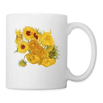 Vincent van Gogh Tournesols Tournesols Art Art - Mug blanc - blanc - Droite