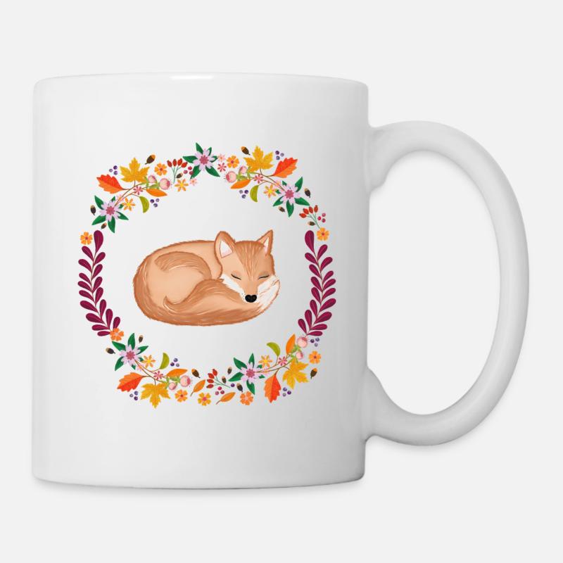 Renard - Mug blanc - blanc