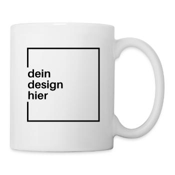 Dein design hier - Tasse - Weiß - Rechts