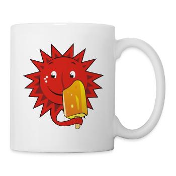 Près de vous - Mug blanc - blanc - Droite