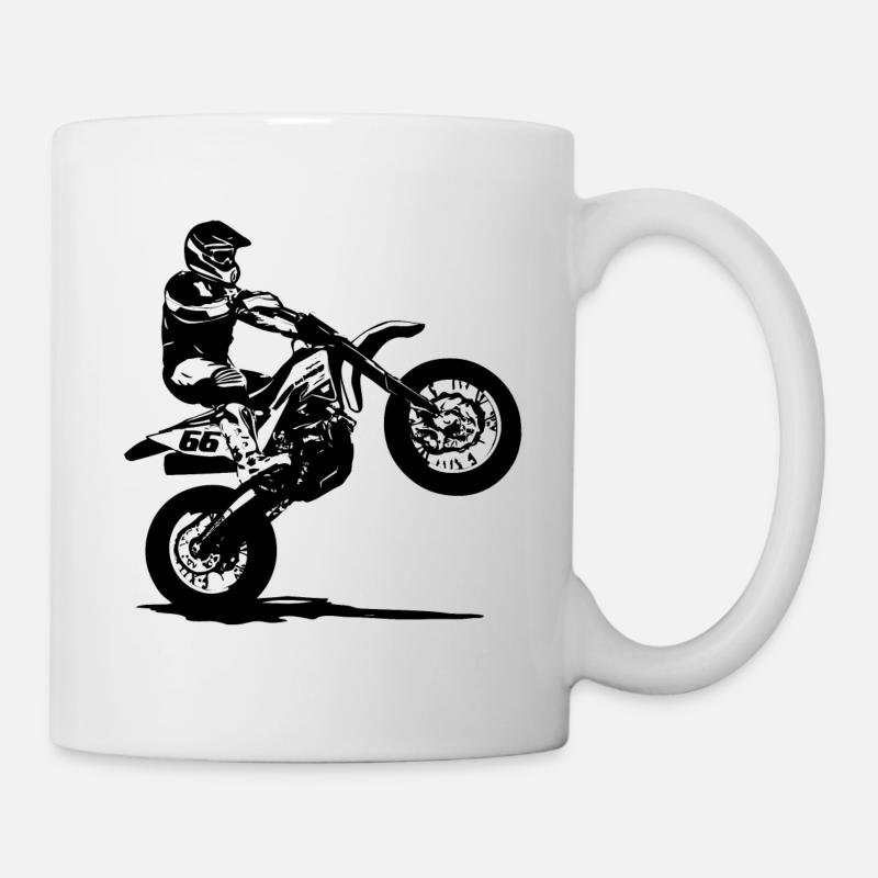 Supermotard - Supermotard - Mug blanc - blanc