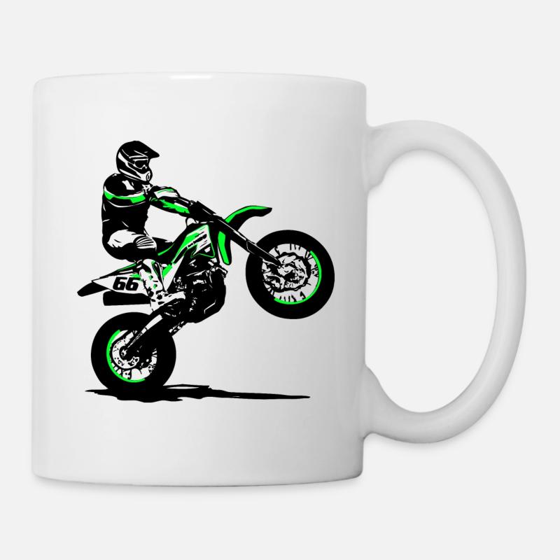 Supermotard - Supermotard - Mug blanc - blanc