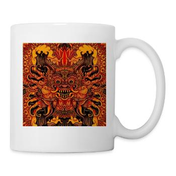 orange Bali - Mug - white - Right