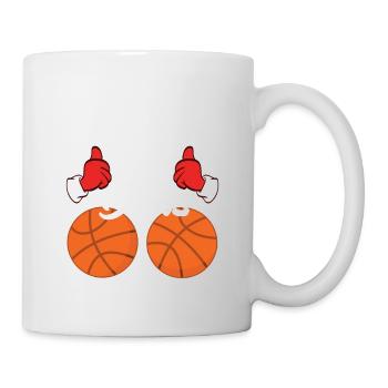 Basketball This Guy Love Balls Christmas Design - Mug - white - Right