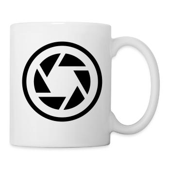 Photographer photograph lens digital camera - Mug - white - Right