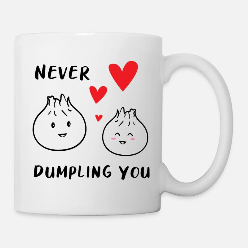 Dumpling Pärchen - Tasse - Weiß