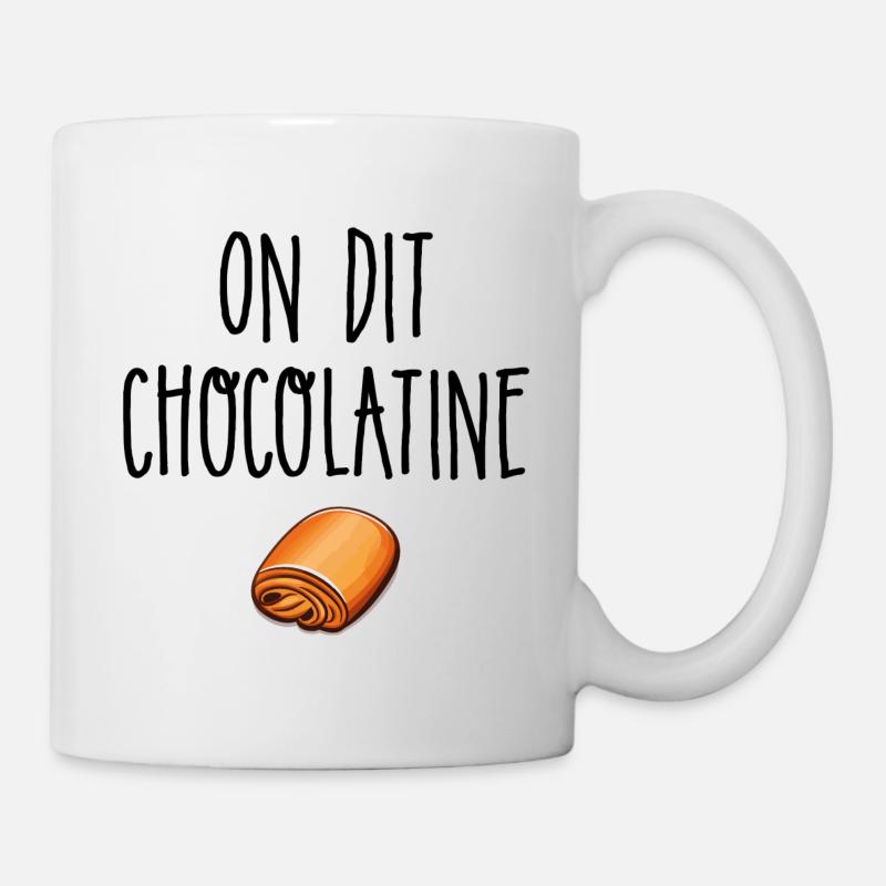 On dit chocolatine - Mug blanc - blanc