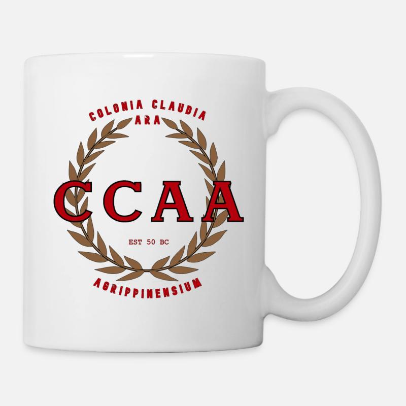 Cologne - CCAA Colonia Claudia Ara Agrippinensium - Mug blanc - blanc