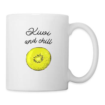 Kiwi And Chill - Mug - white - Right