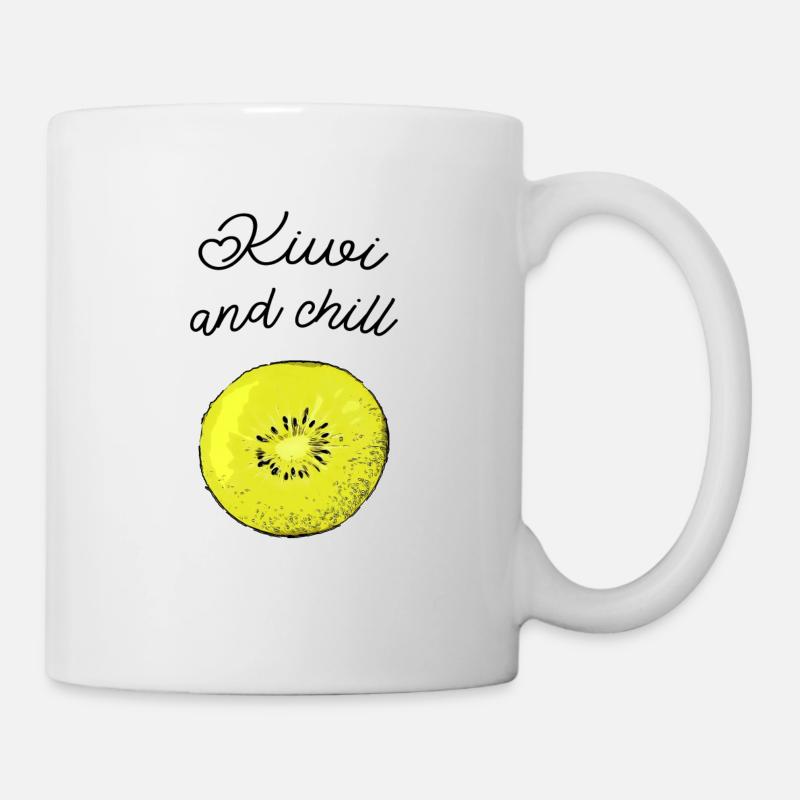 Kiwi And Chill - Mug - white