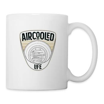 Ersatzrad-Werkzeugsatz - Aircooled Life Classic Car - Tasse - Weiß - Rechts
