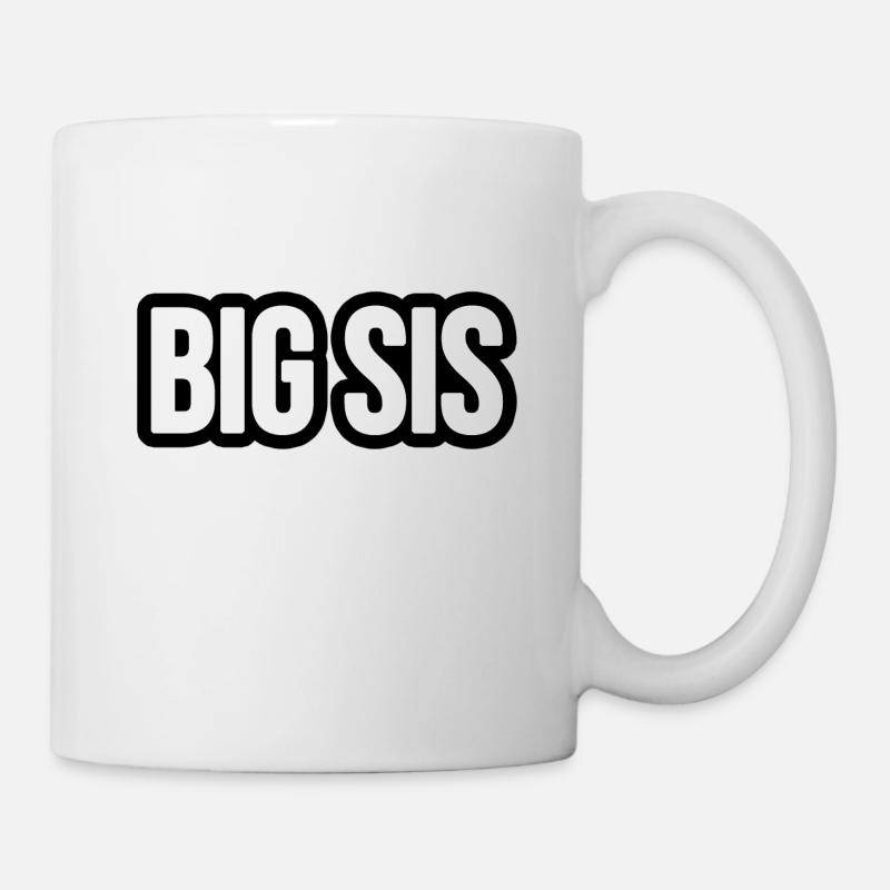 Big Sis - große Schwester - Tasse - Weiß