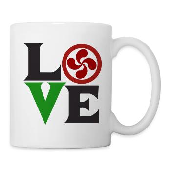 Love Pays Basque - Mug blanc - blanc - Droite