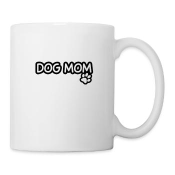 Dog Mom - Mug blanc - blanc - Droite