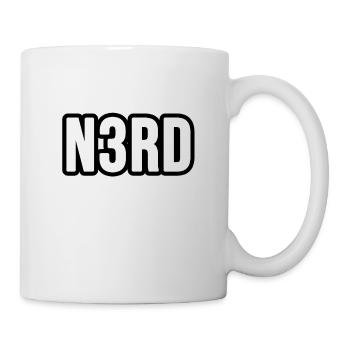 Nerd - Tasse - Weiß - Rechts