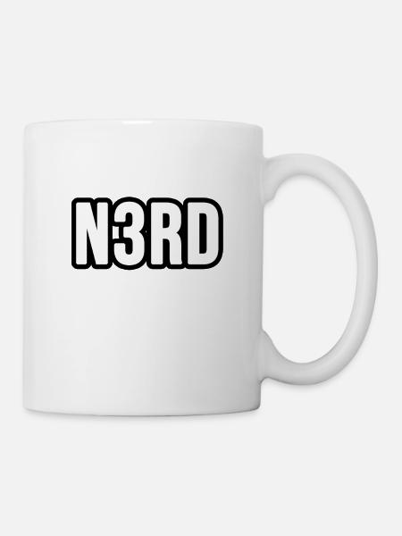 Nerd - Tasse - Weiß